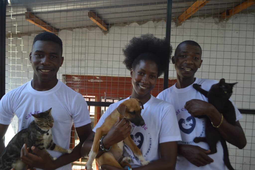 Edu Team at Cat Cradle Rescue Uganda