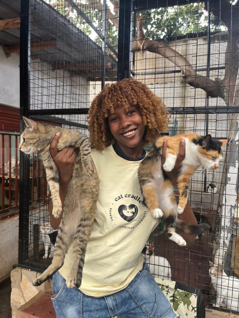 Founder 3 at Cat Cradle Rescue Uganda